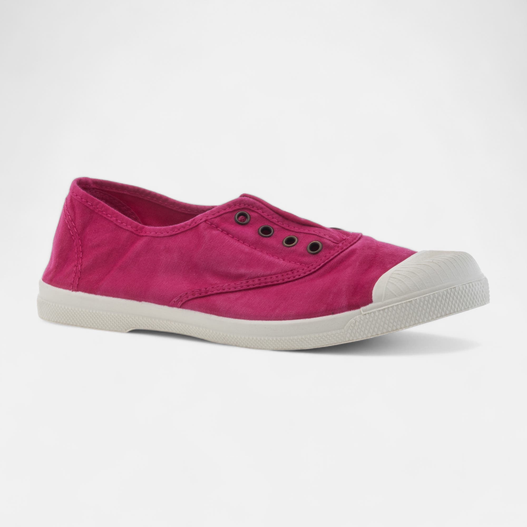 Baskets en toile Femme fuchsia
