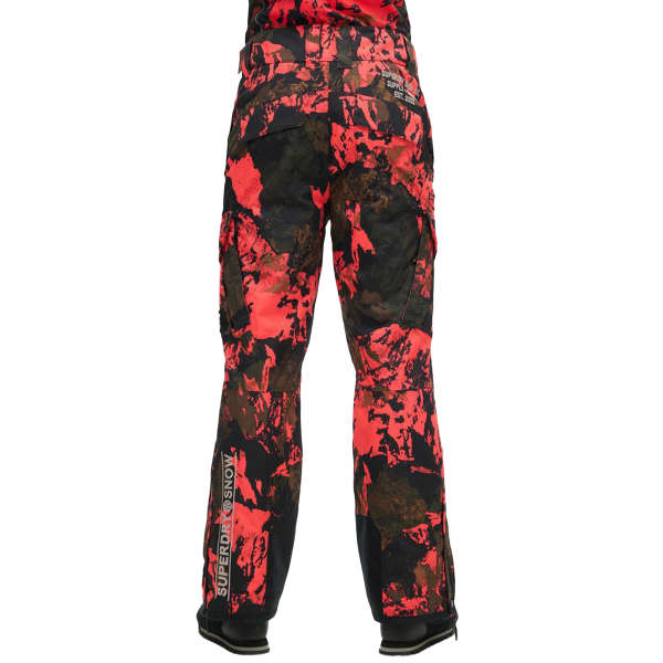 Pantalon de ski SUPERDRY ULTIMATE RESCUE TROUSERS Volcanic Mountain Orange