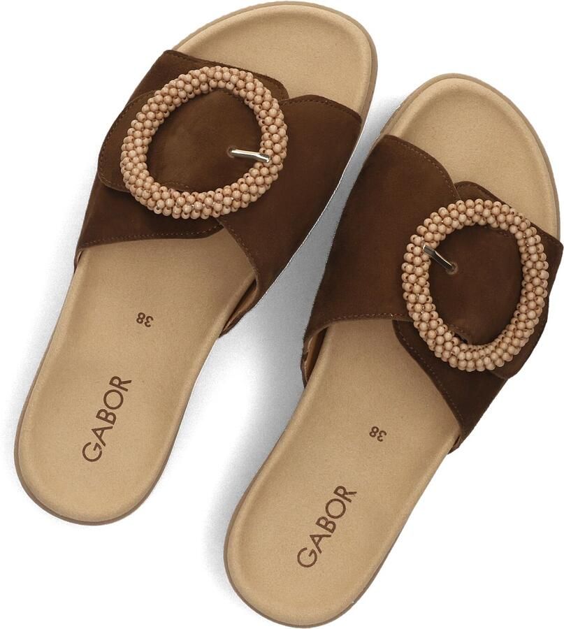 Gabor 745.5 Sandalen Dames Bruin