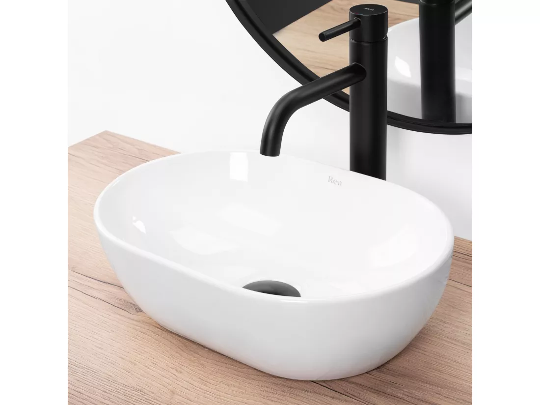 Vasque À Poser Rea Amelia Mini White