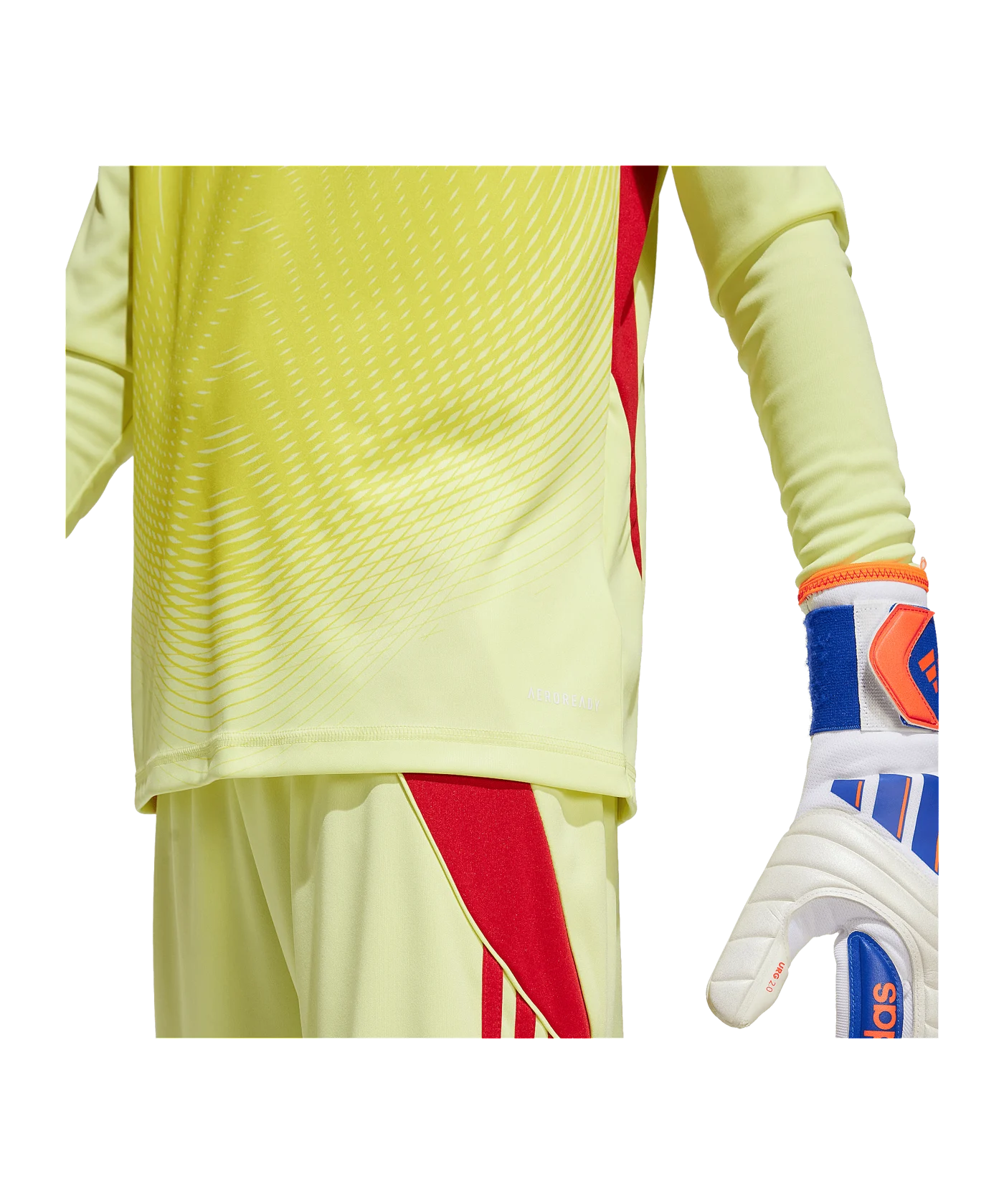 adidas Tiro 25 Competition Torwarttrikot Kids Gelb