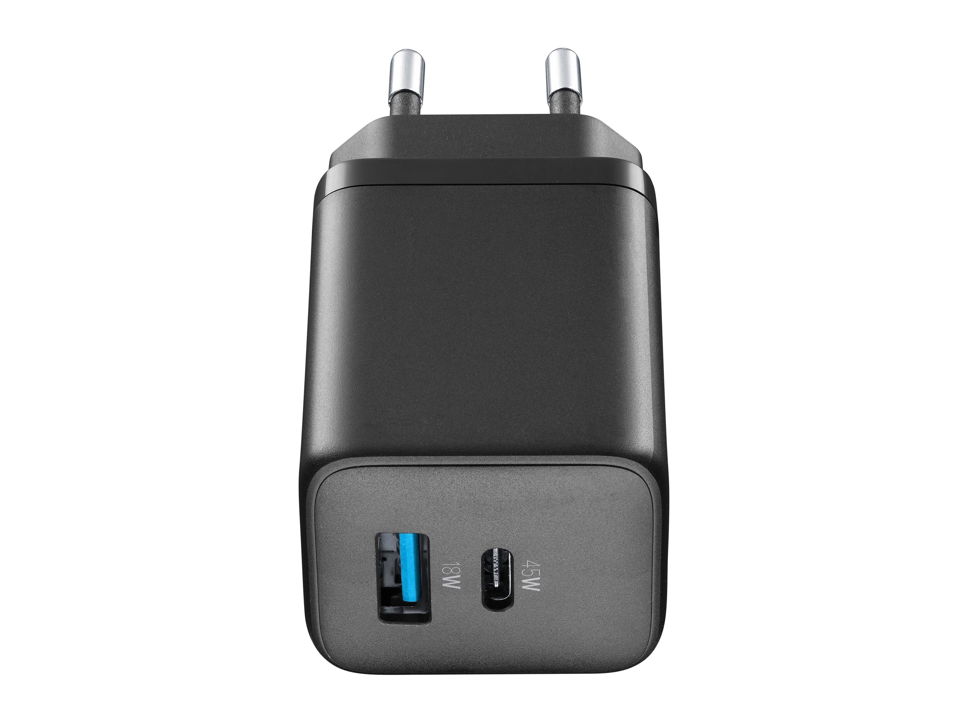 CARREGADOR CASA CL GAN 45W 2 PORTAS