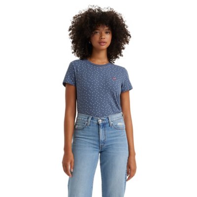 Tee-shirt à manches courtes femme Perfect 0291 Galia Dot Vintage LEVIS