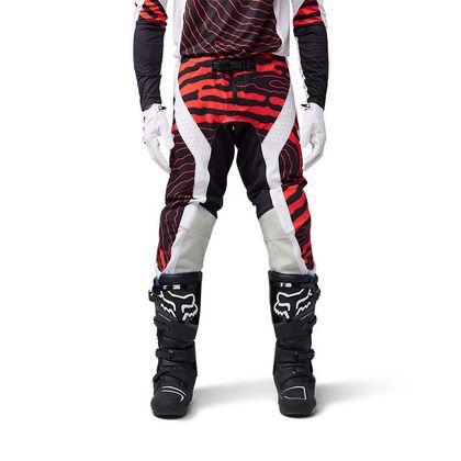 Pantalon cross Fox FLEXAIR IMPRESSION 2025 - Blanc / Noir