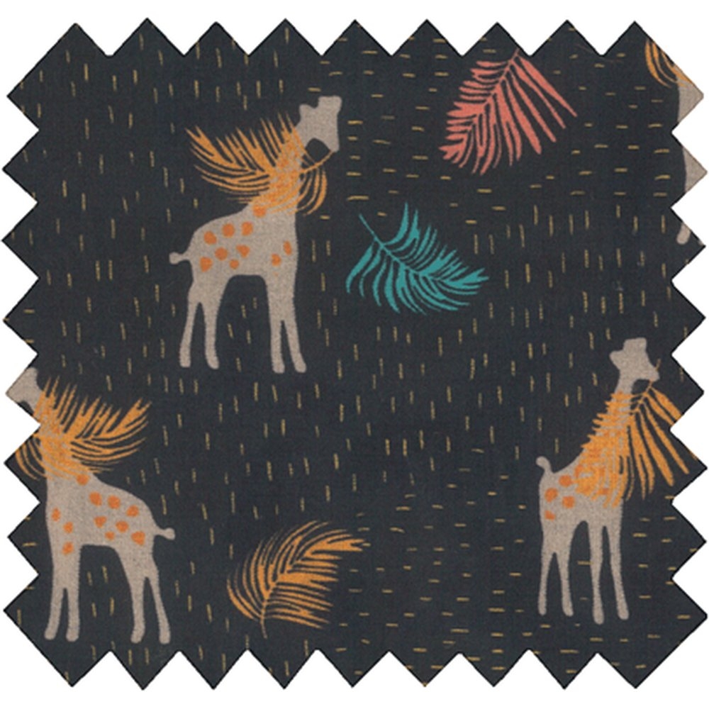 Coupon Tissu 1 M Palma Girafe