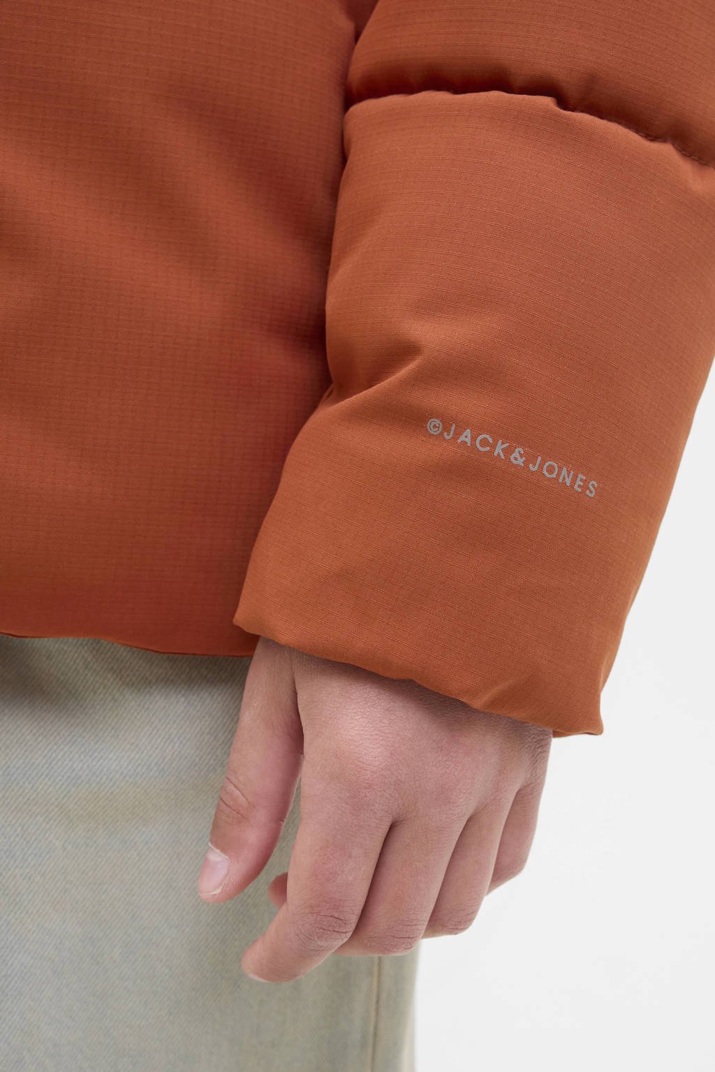 JACK & JONES JUNIOR gewatteerde jas terra