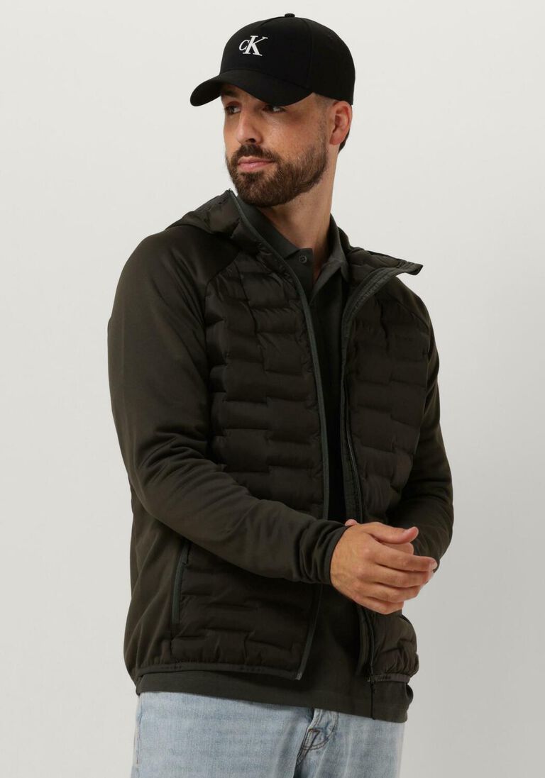 PEAK PERFORMANCE olijf peak performance gewatteerde jas m argon hybrid hood