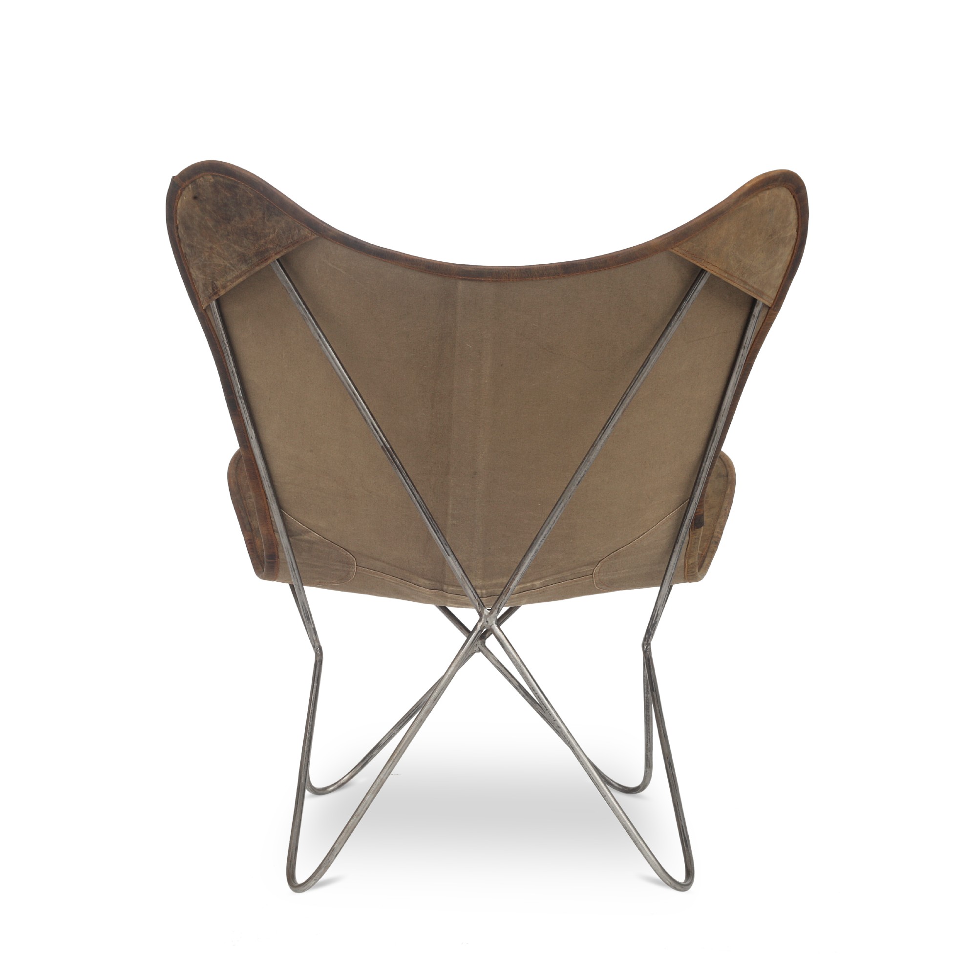 Lounger 'Riley', braun, T 68 cm, B 70 cm, H 93 cm von fischer's lagerhaus