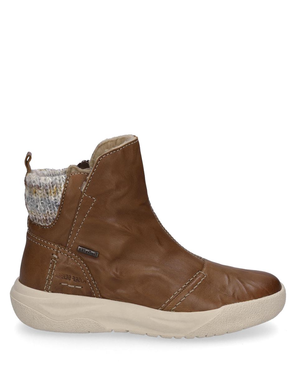 Stiefelette Alina 51, cognac-kombi