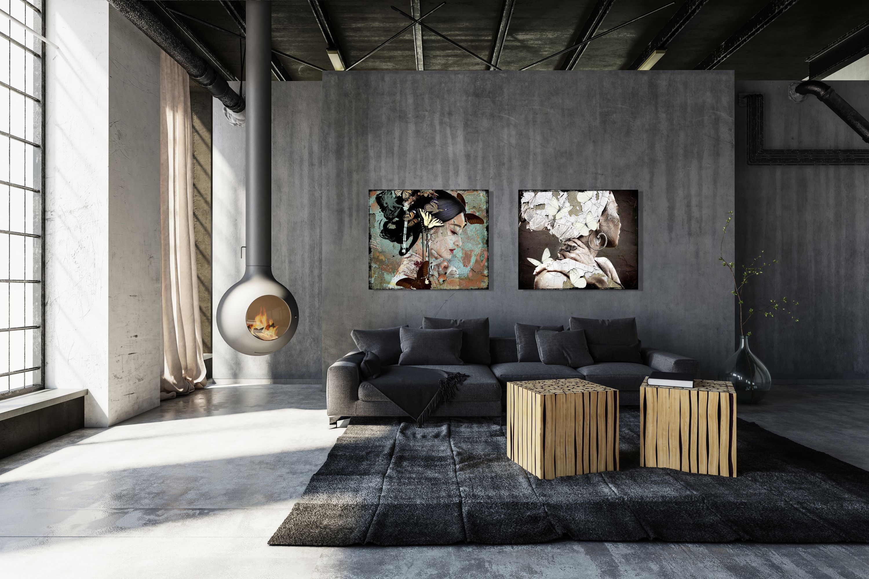 Bild Leather-Dibond ORIENTAL