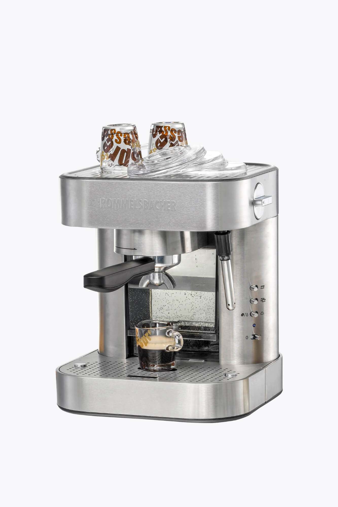 Rommelsbacher Espressomaschine EKS 2010, Edelstahl