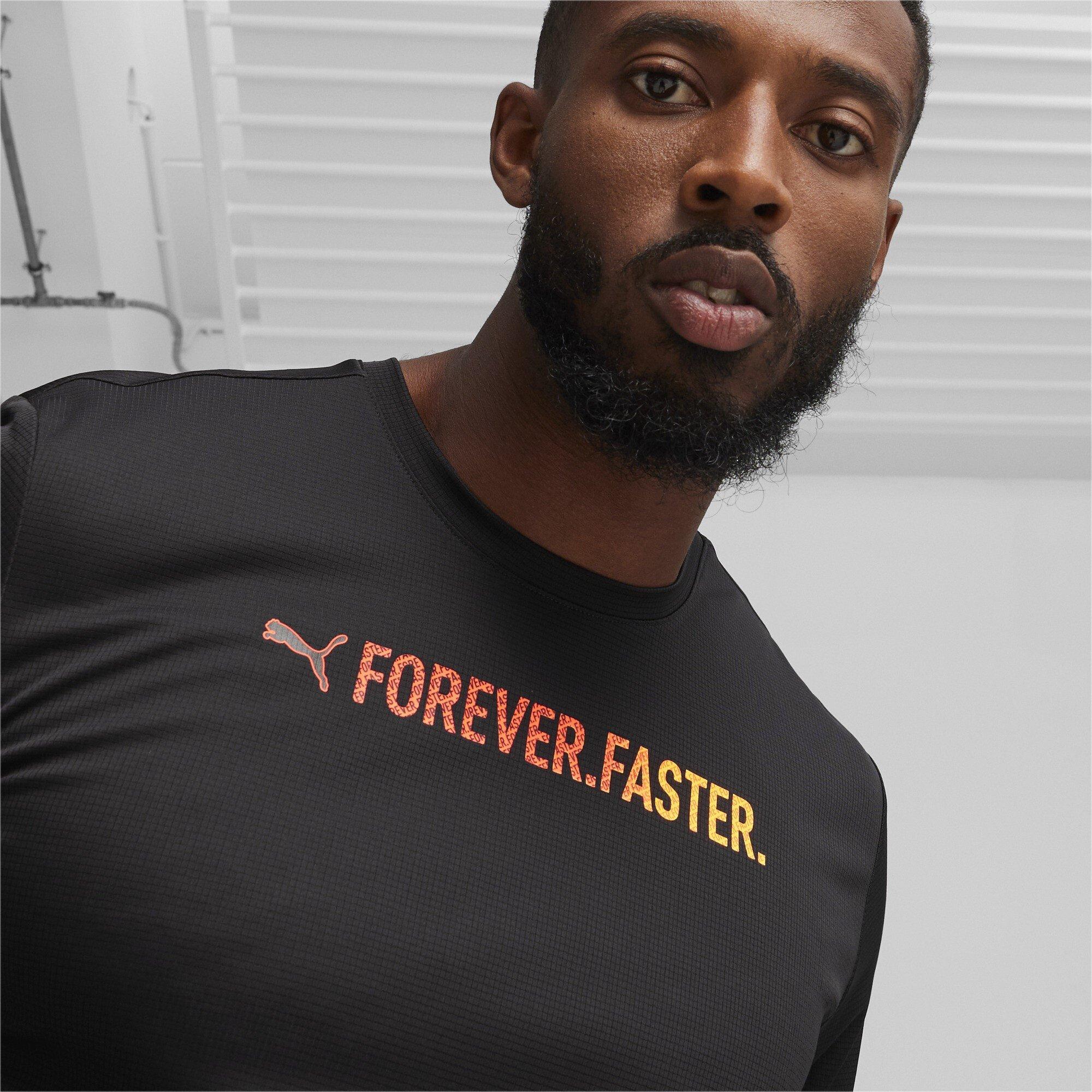 Puma RUN FAVORITE SS GRAPHIC TEE M