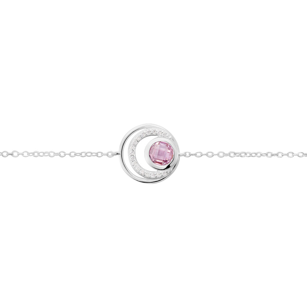 Bracelet Melvyn Argent Blanc Oxyde De Zirconium