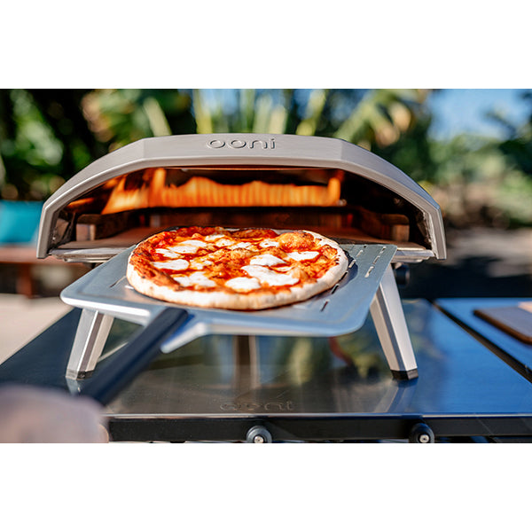Lot four à Pizza au gaz Koda 16 + pelle + housse Ooni