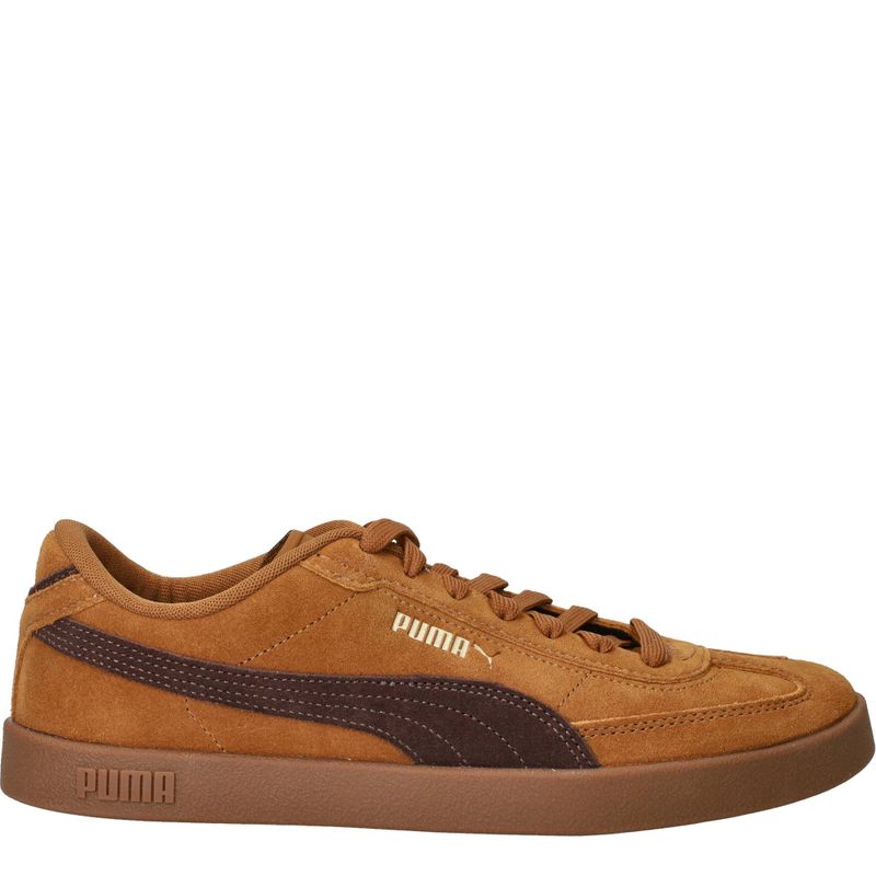 Puma Club II Era Suede Sneakers Cognac Heren