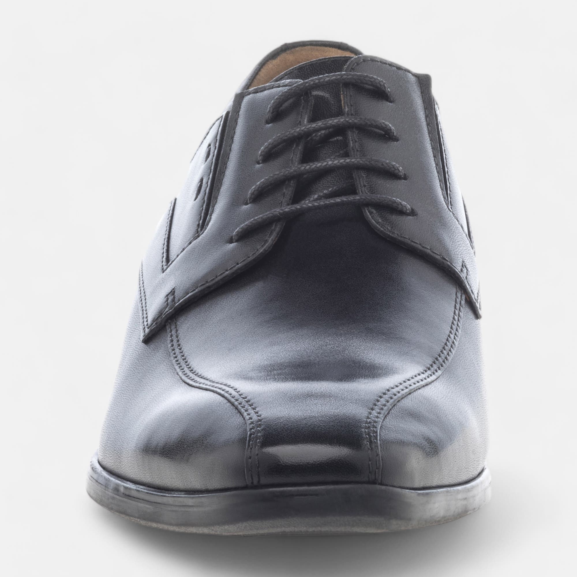 Derbies Homme en cuir noir