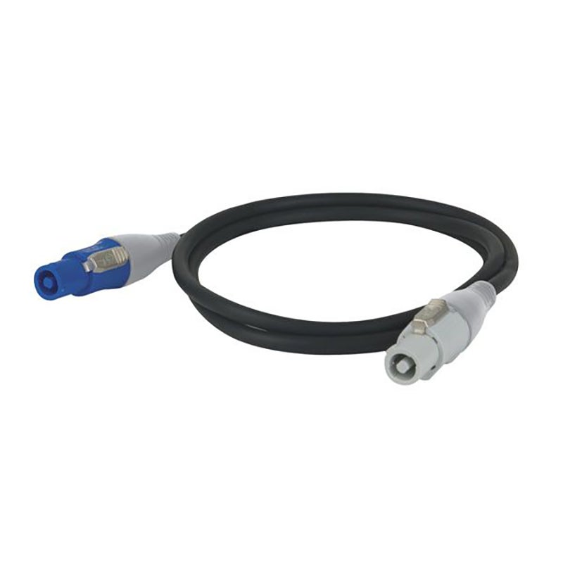 DAP 90811 Power Pro Blue - White stroomkabel 3x 1.5 mm², 0.75 m