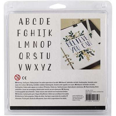 Creativ Company Sketch Marker Tusjer Milde Farger, 12-pack