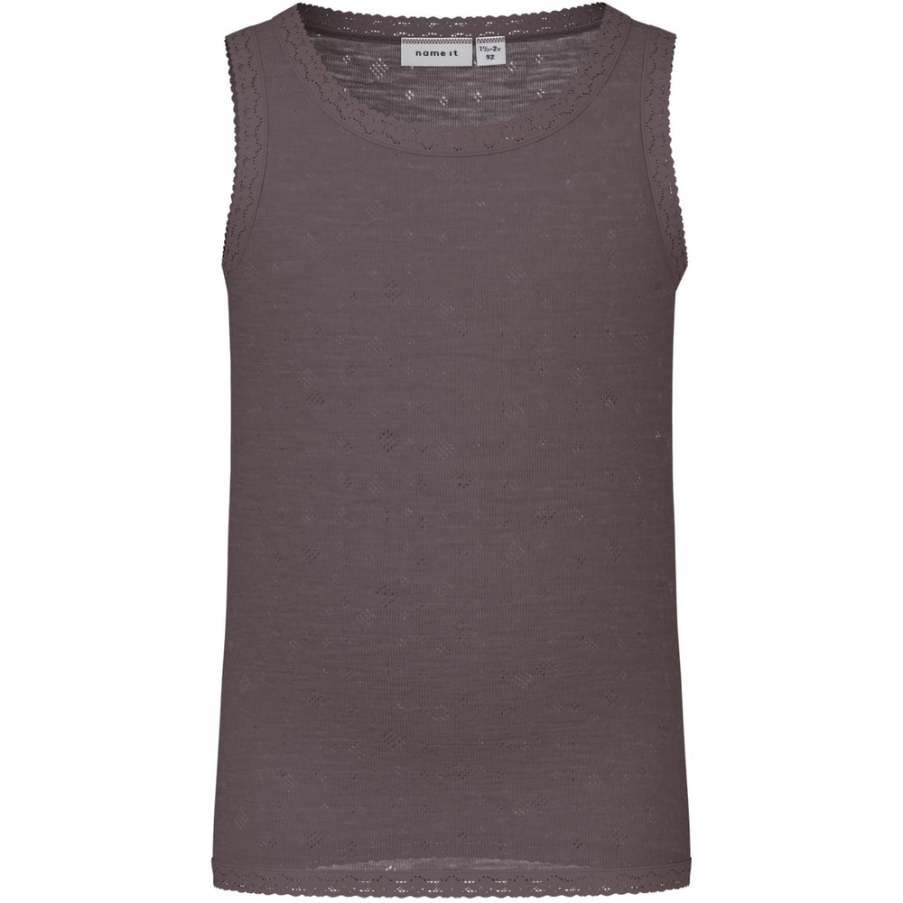 Køb Name It Sparrow Wang Uld Needle Tank Top Noos