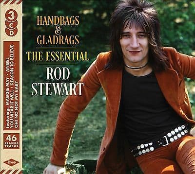 Rod Stewart : Handbags & Gladrags: The Essential Rod Stewart CD Box Set 3 discs Pre-Owned