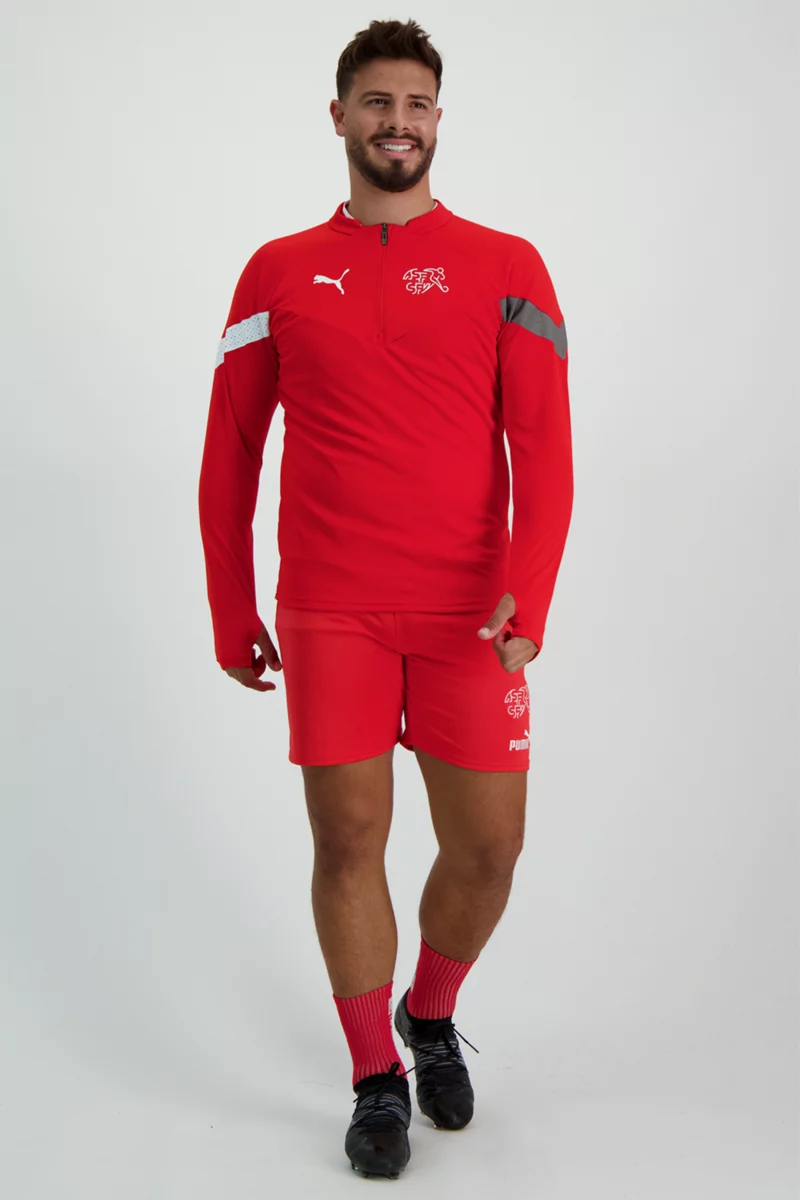 Puma Schweiz Training Herren Longsleeve