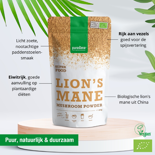 Purasana Lion's Mane Poeder 100GR