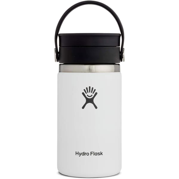 Bouteille isotherme HYDROFLASK 12 OZ WIDE MOUTH FLEX SIP LID WHITE