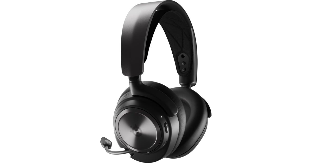 SteelSeriesArctis Nova Pro Wireless P over-ear gaming headset  (Zwart, Bluetooth, Pc, PlayStation 4, PlayStation 5, Nintendo Switch)