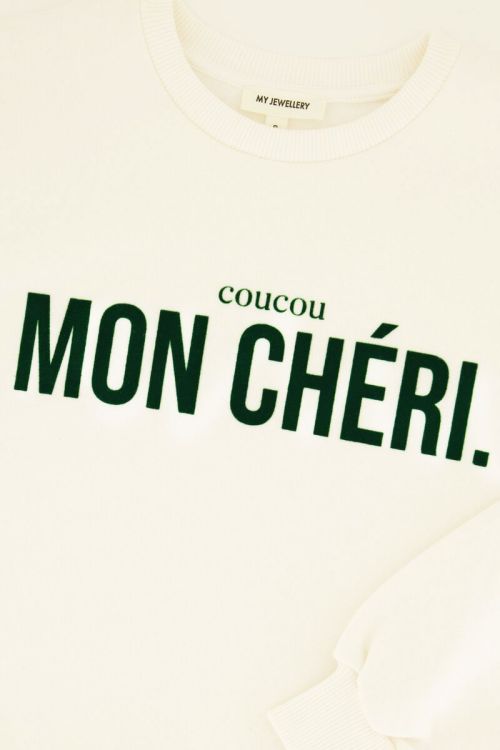 Witte sweater mon chéri