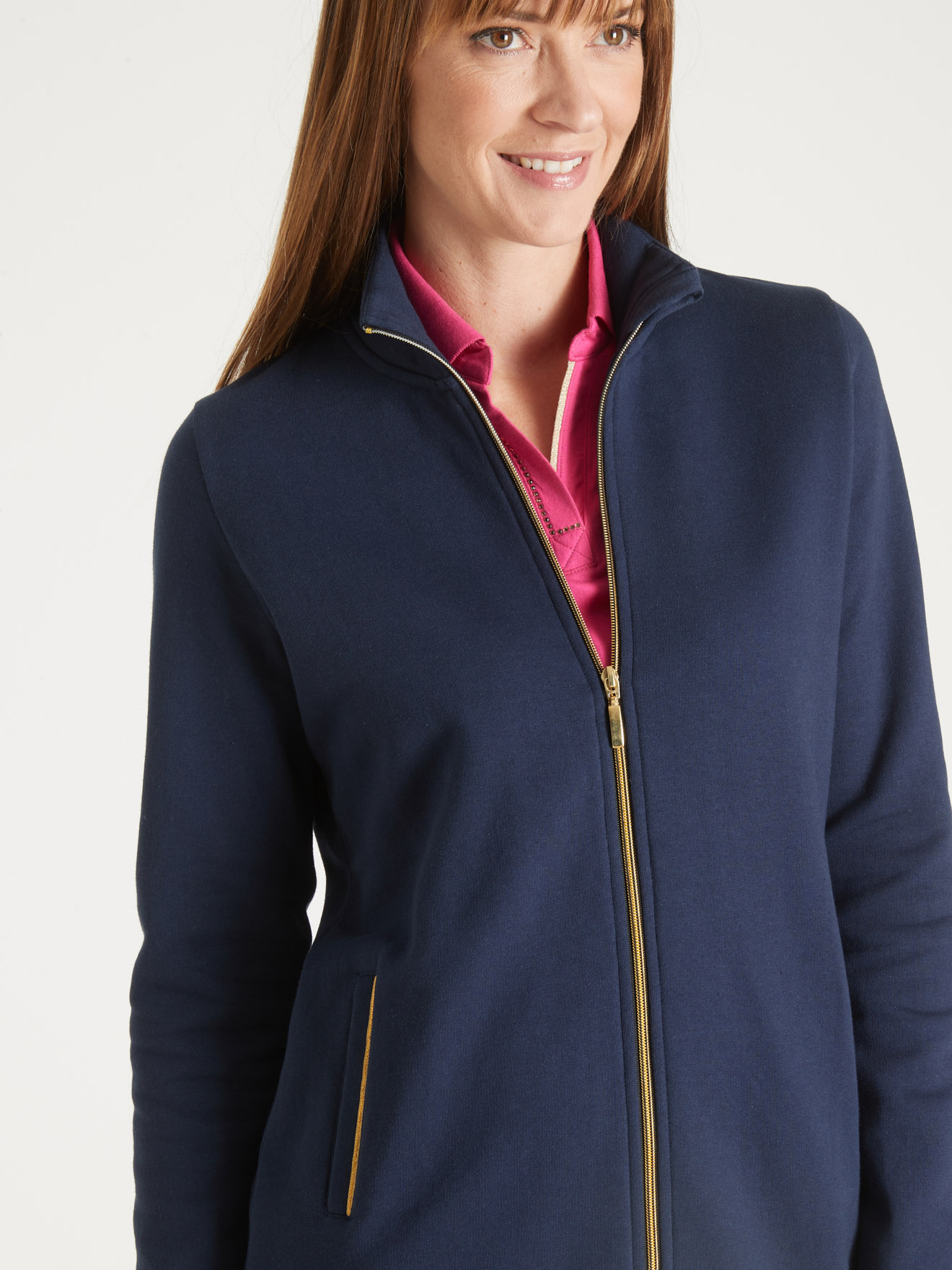 Veste zippée en molleton