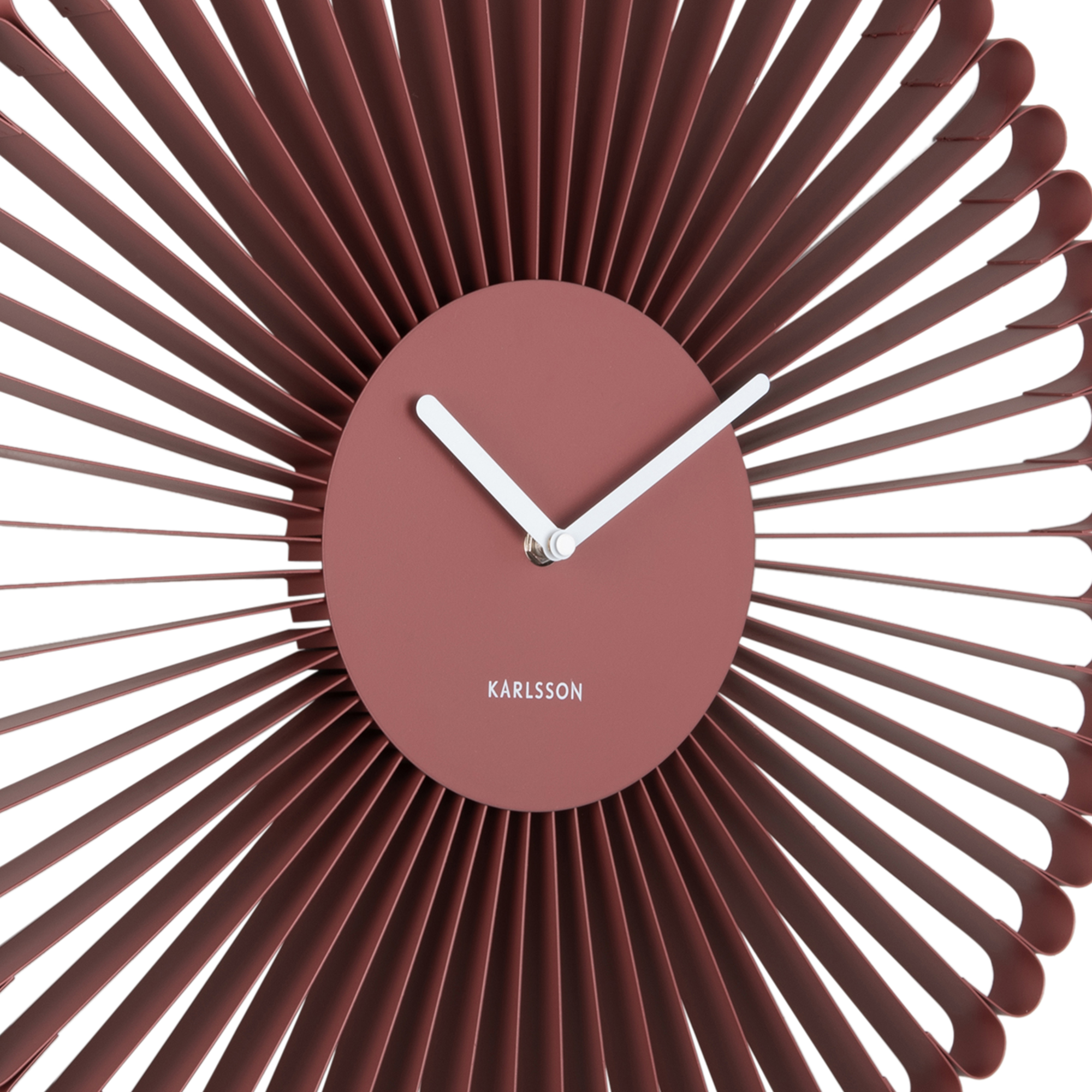 Wandklok Cascara Rode oker