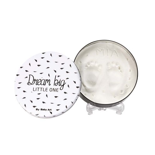 Kit empreinte Magic Box Ronde Black & White - BABY ART