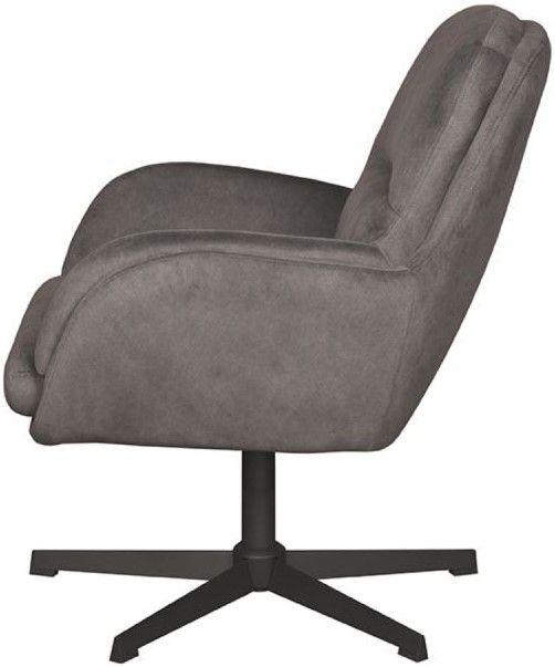 Draaifauteuil Antraciet CH-73.025 Moss B70 x D77 x H90 cm