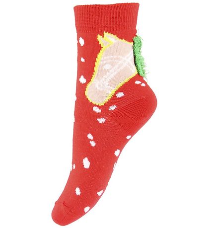 Stella McCartney Kids Strømper - 2-pak - R?d/Rosa