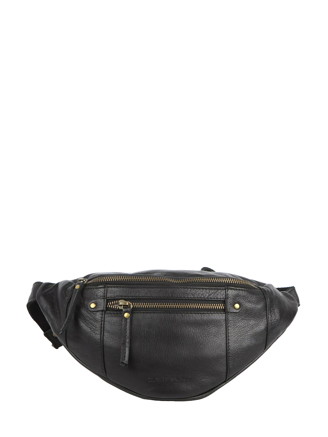 House of Sajaco Midjeveske Bum Bag skinn Black
