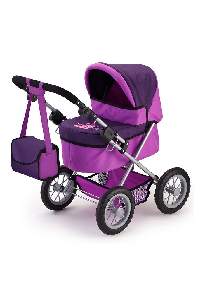 Bayer Puppenwagen »Trendy, Fee, lila« inkl. Wickeltasche