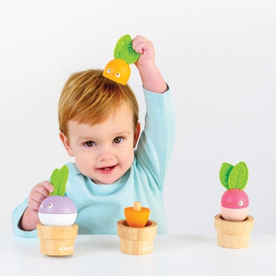 Le Toy Van Grønnsaker i Tre 3 Stk