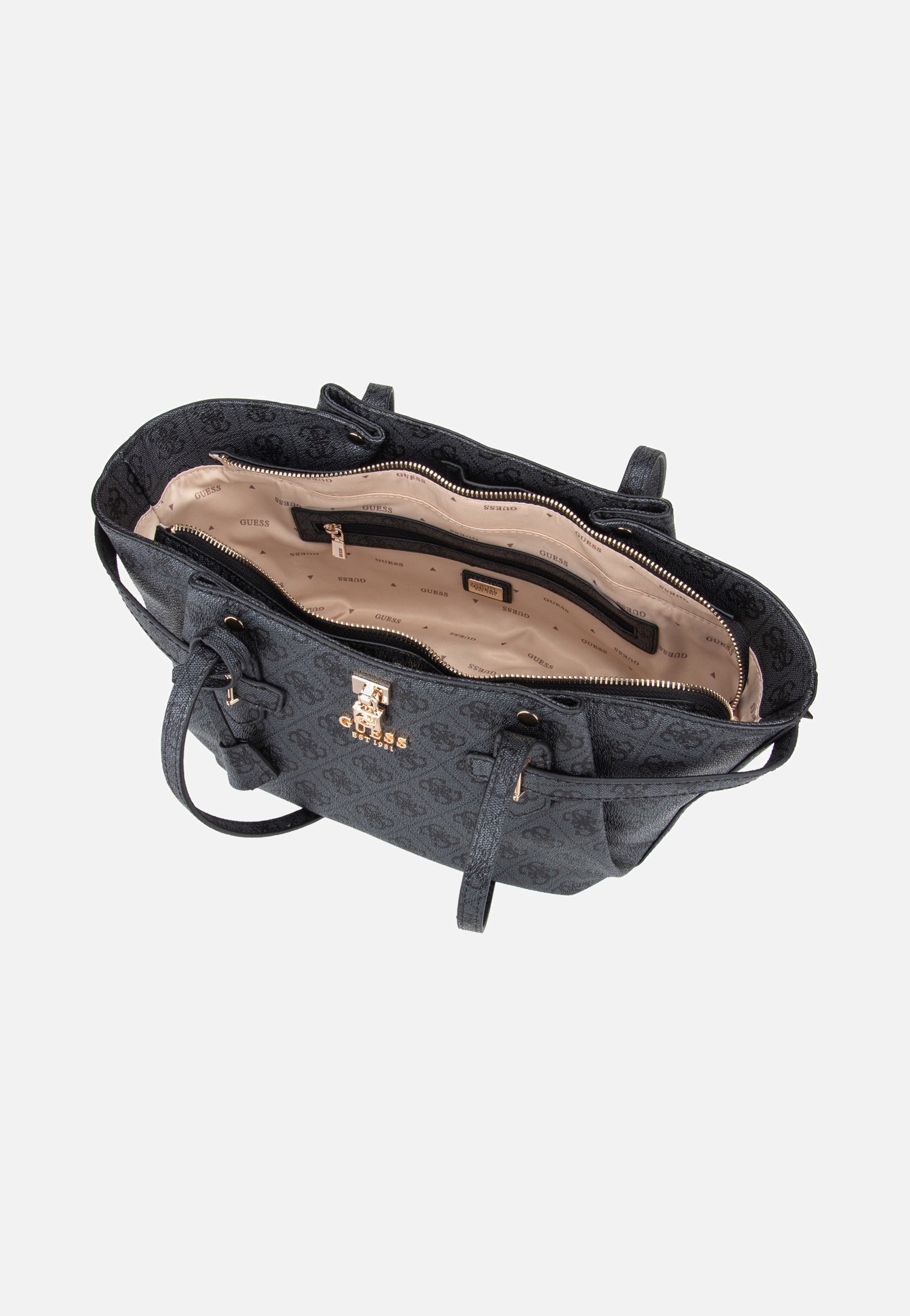 Yesba Girlfriend Shoulder Coal Logo - Satchel