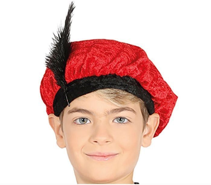 Fiestas Guirca - Pietenpak - Zwart/Rood - Kinderen - Welkom Sinterklaas