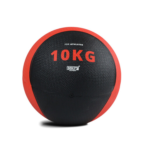 Bola medicinal de borracha de 10 kg com efeito de rebote para boxe.