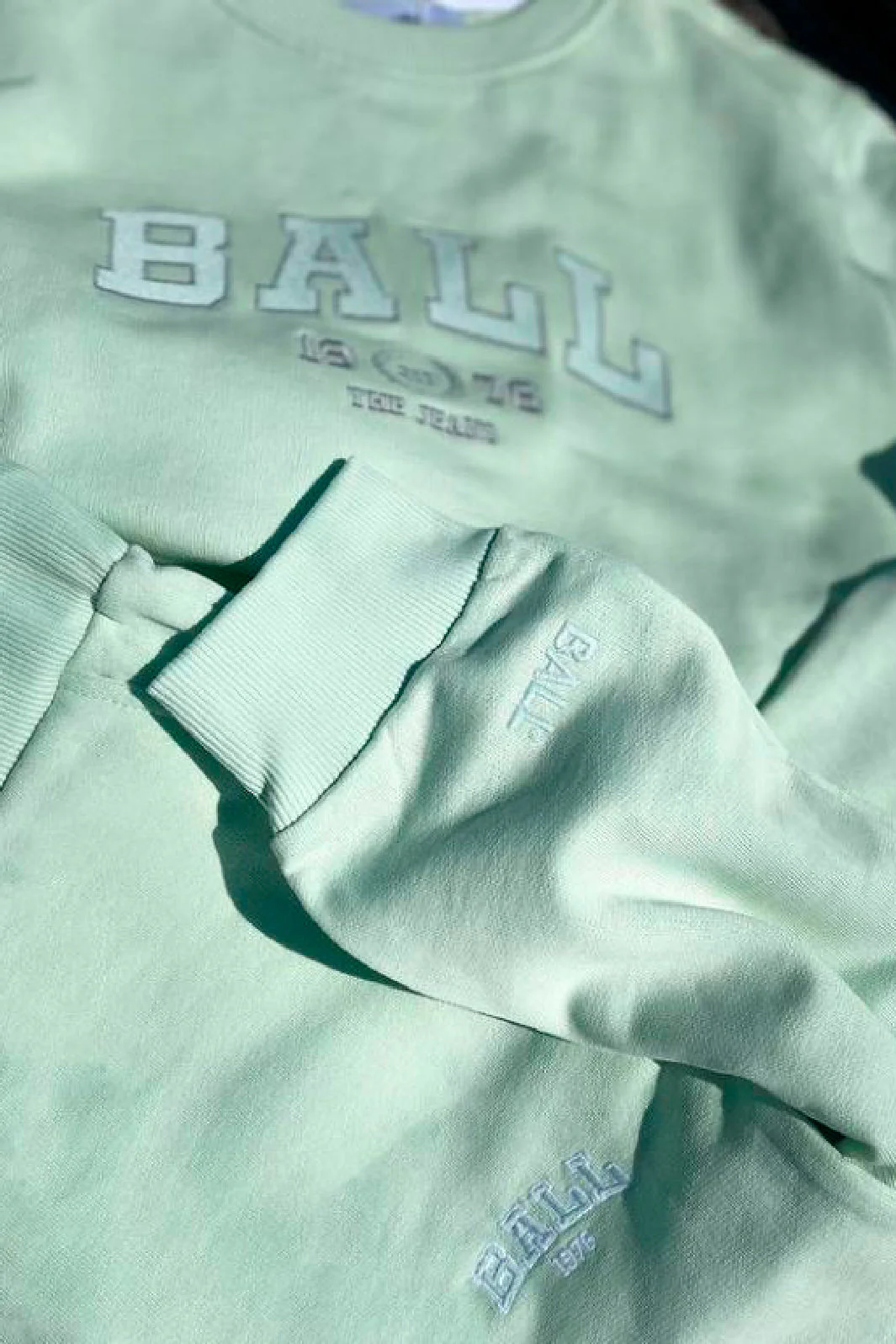 Ball Sweatshirt L. Taylor mint