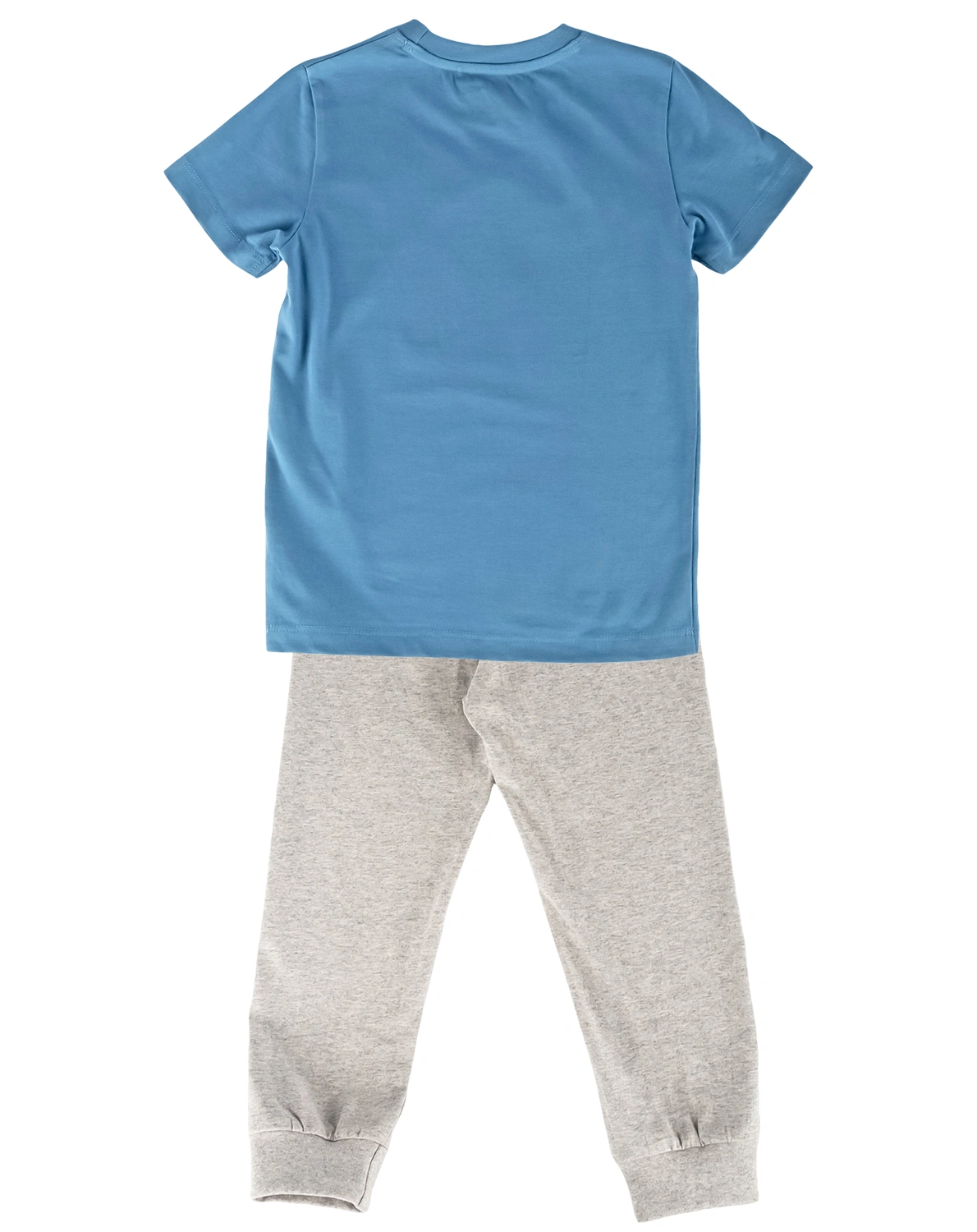 Schlafanzug M - LION lang in blau
