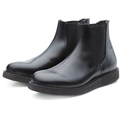 Herren-Chelsea-Boot, Schwarz