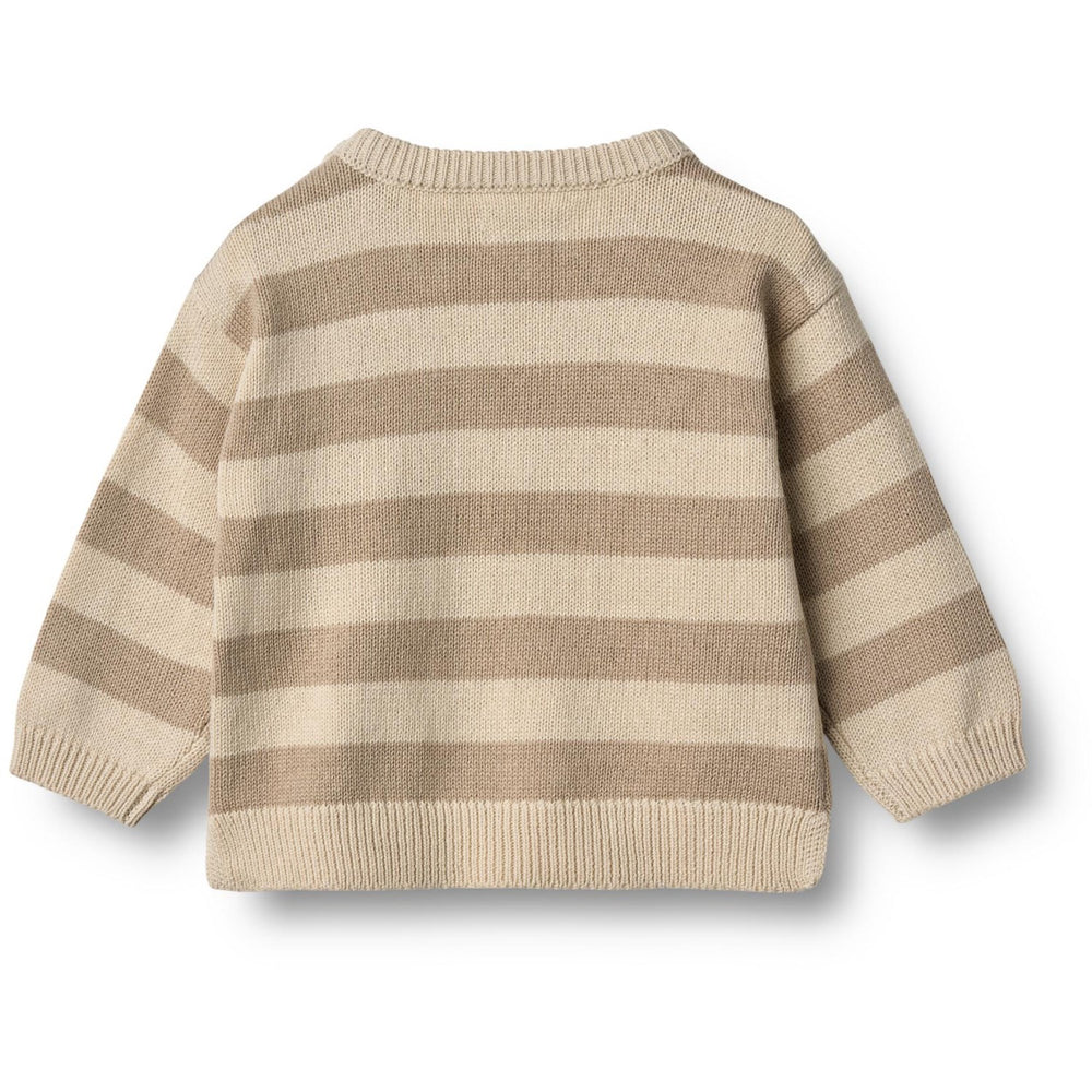 Køb Wheat Beige Stripe Strik Pullover Morgan