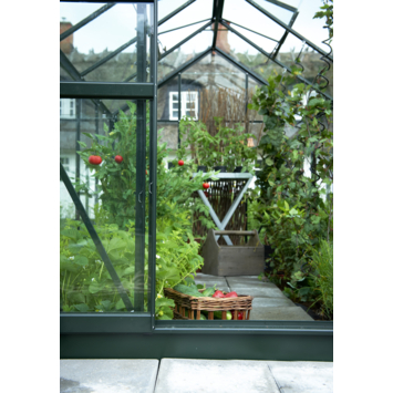 Tuinkas Royal Well Popular 106 groen gecoat met 3mm tuindersglas