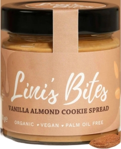 Lini's Bites Vanilla Almond Cookie Spread, 200 g