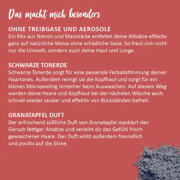 Trockenshampoo Granatapfel