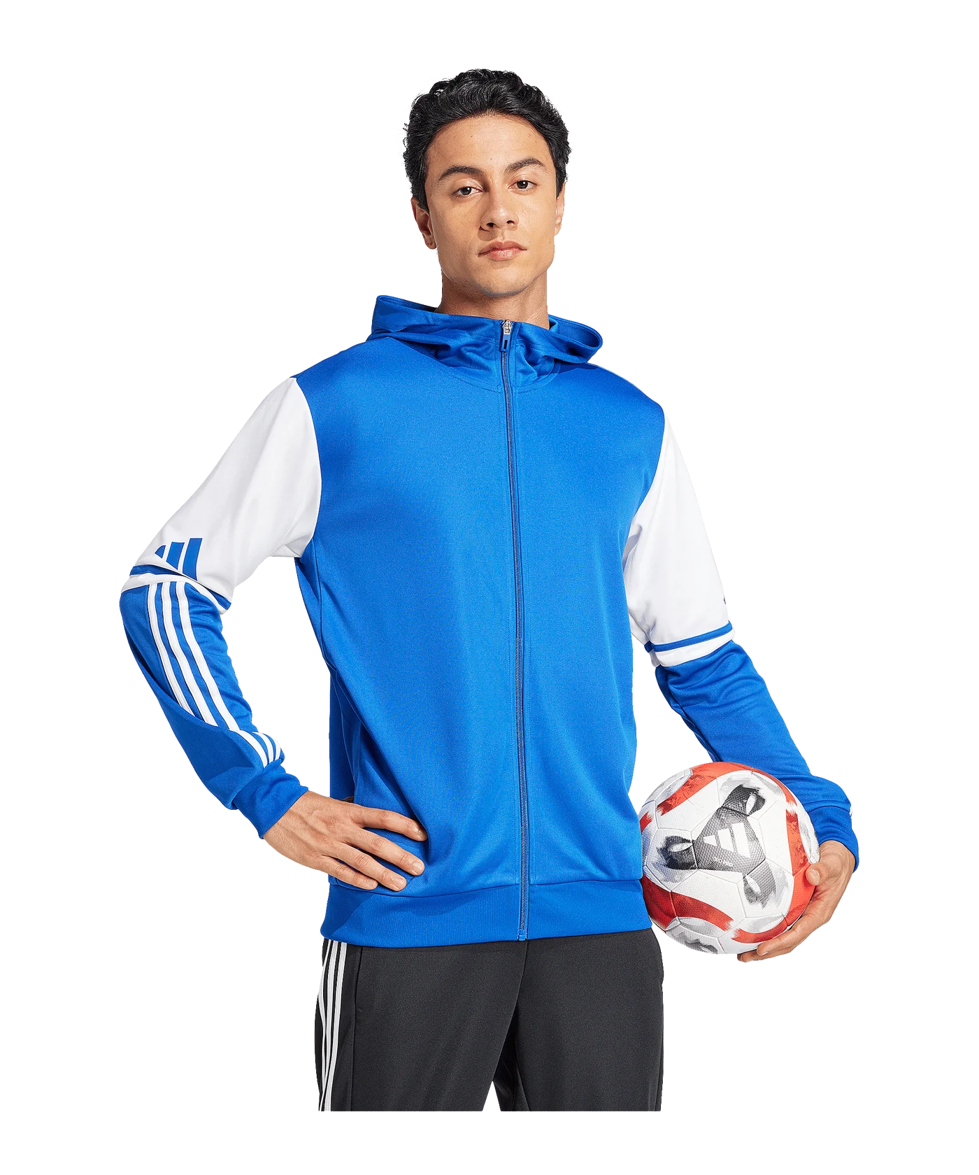 adidas Squadra 25 Kapuzenjacke Blau