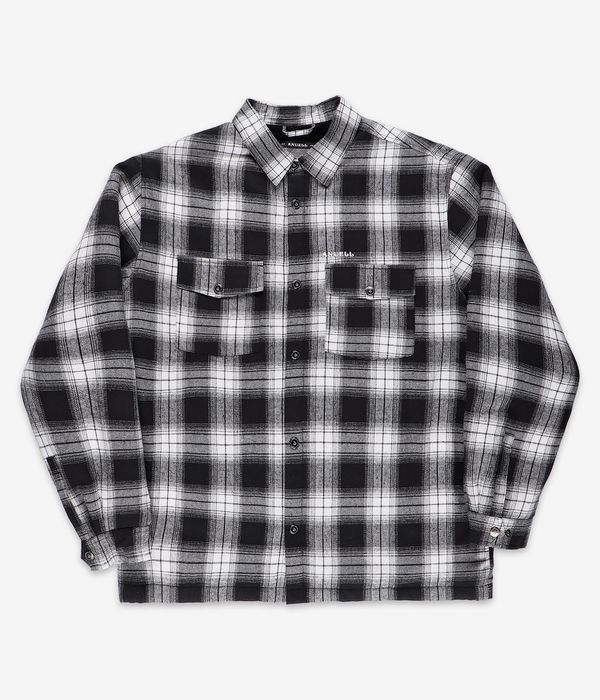 Anuell Hatchet Lined Flanell Jacke (black white)