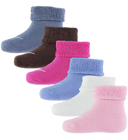 Nike Wandersocken - 6er-Pack - Pink Schaumstoff/Blau